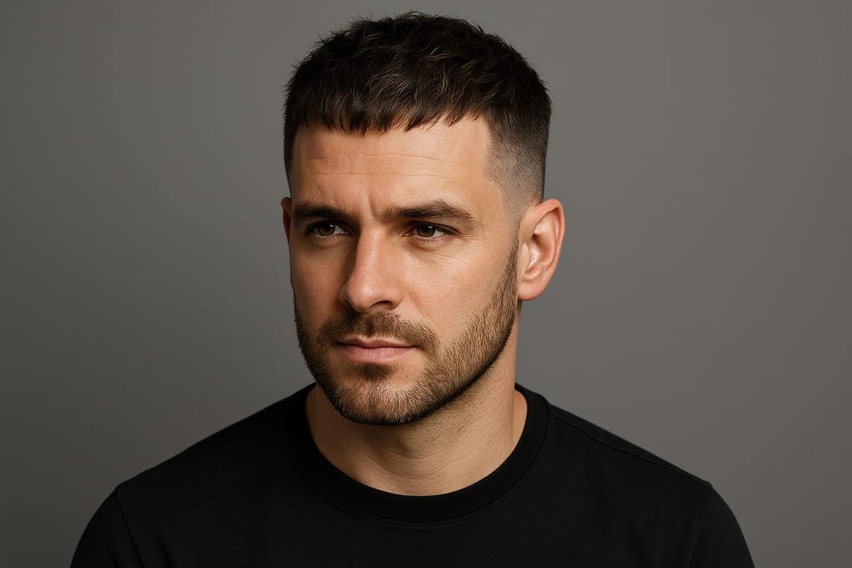 Best haircut for thinning crown men